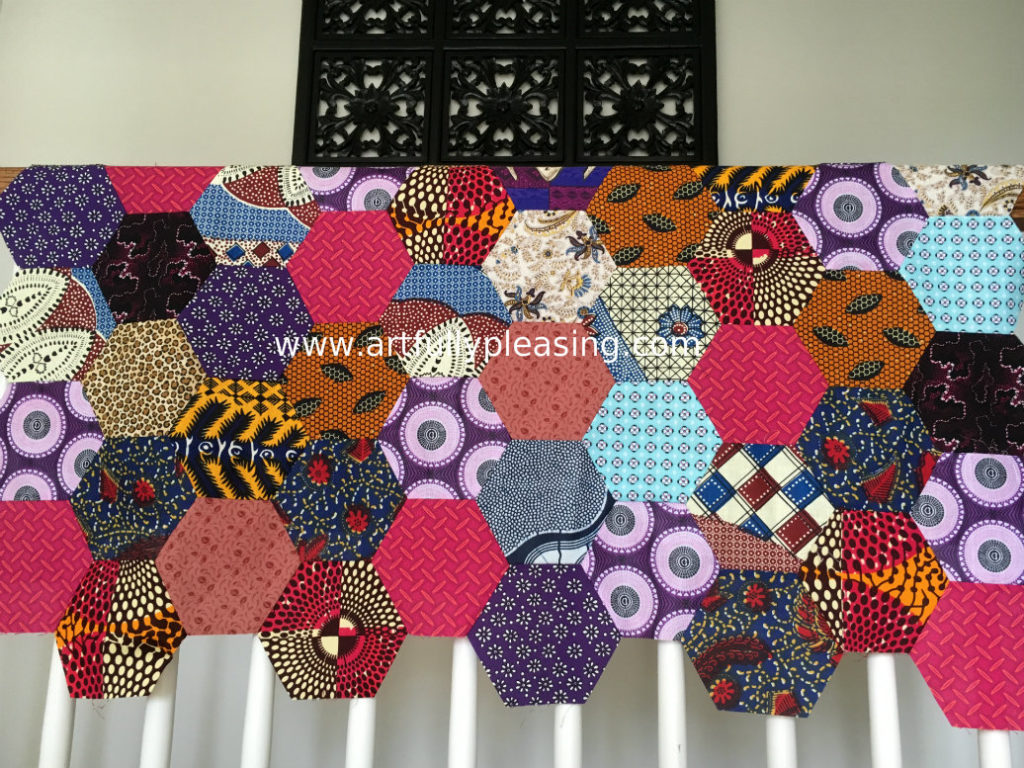 AfricanHexagonQuilt8.27.16