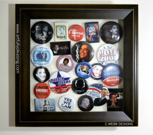 Button collection by J. Webb