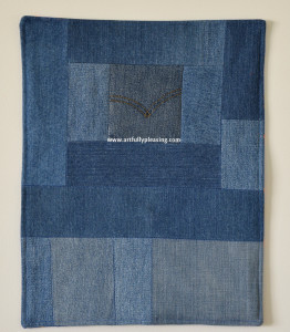 Shadow box quilt front